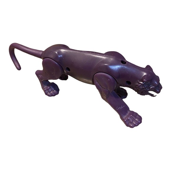 7” Panthor Skeletor’s Purple Panther Cat He-Man Masters of the Universe Toy - Picture 3 of 7